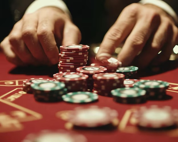 Asia Gaming blackjack table with dealer and player positions visible on mobile